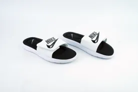 2022 Black and White Adidas Trendy Slippers For Men