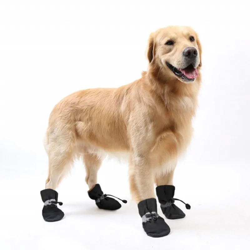 4pc Set -Winter Waterproof Anit-Skid Pet Shoes