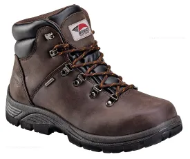 Avenger Mens EH WP Hiker M Brown Leather Soft Toe Boots