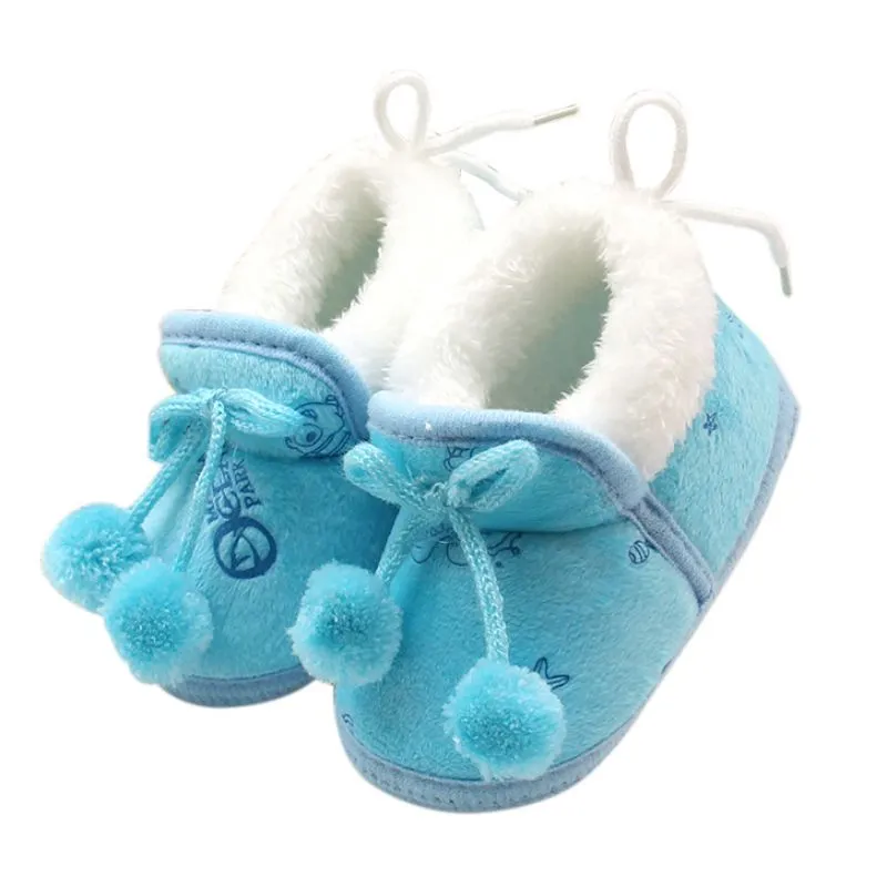 Baby Girls Soft Soled Winter Boots /Shoes