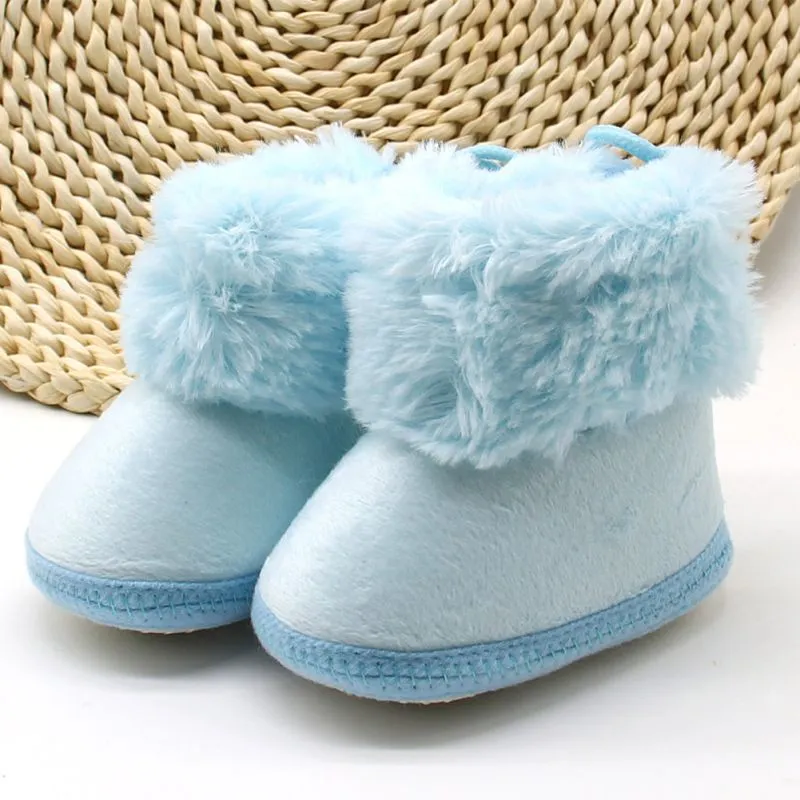 Baby Girls Soft Soled Winter Boots /Shoes