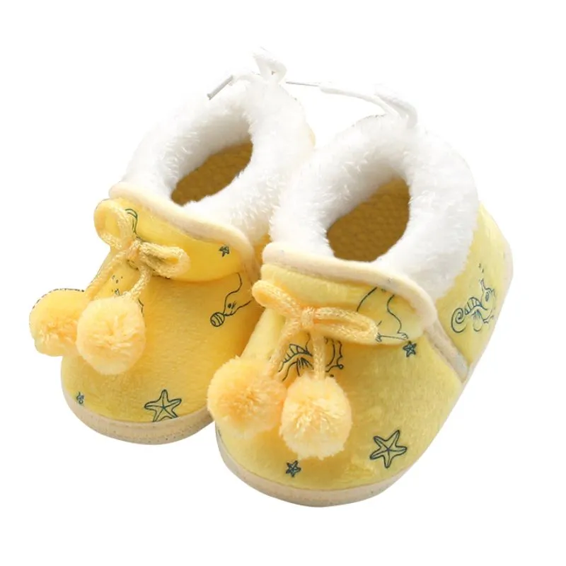 Baby Girls Soft Soled Winter Boots /Shoes