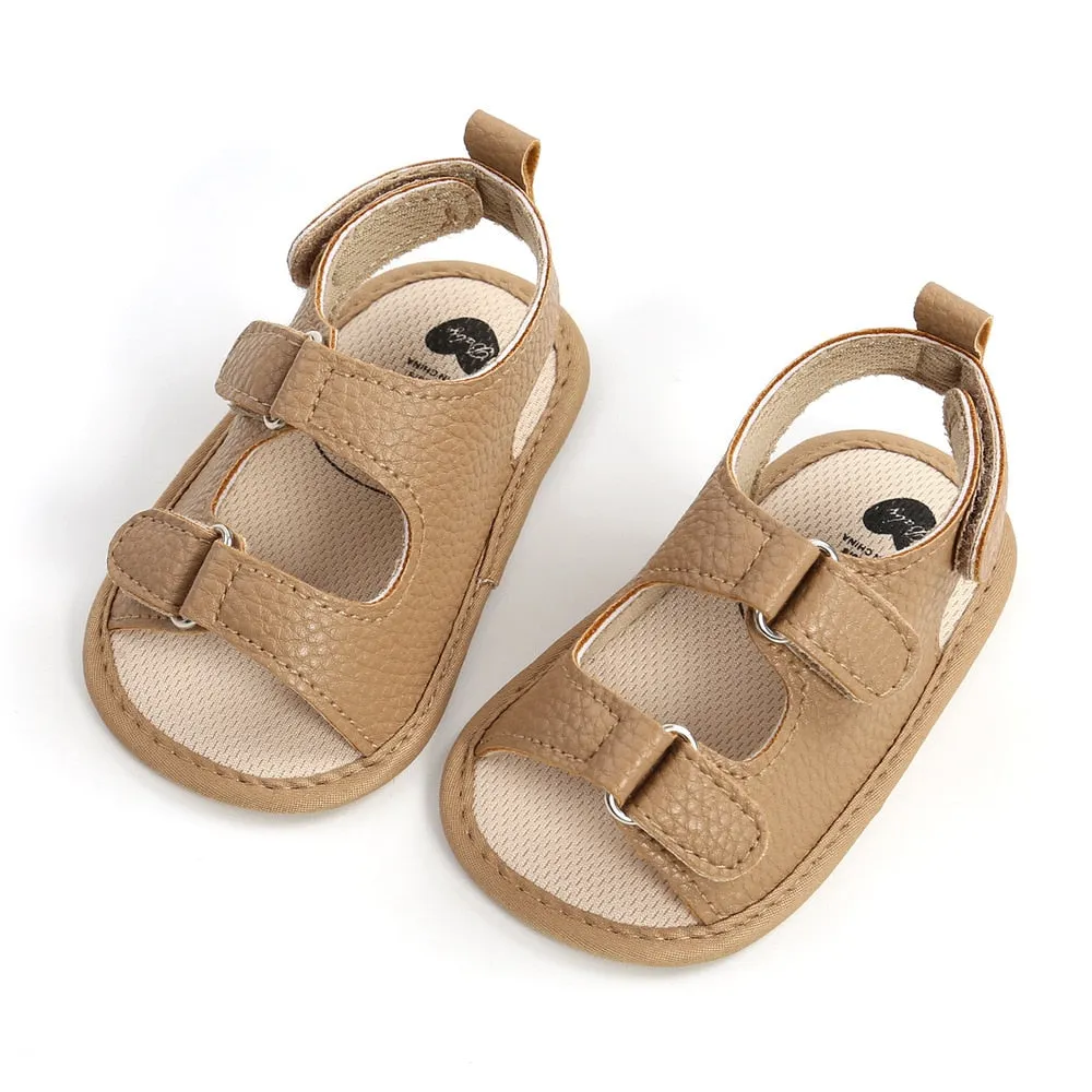 Baby Unisex Anti-Slip Soft Bottom Sandals/Crib Shoes