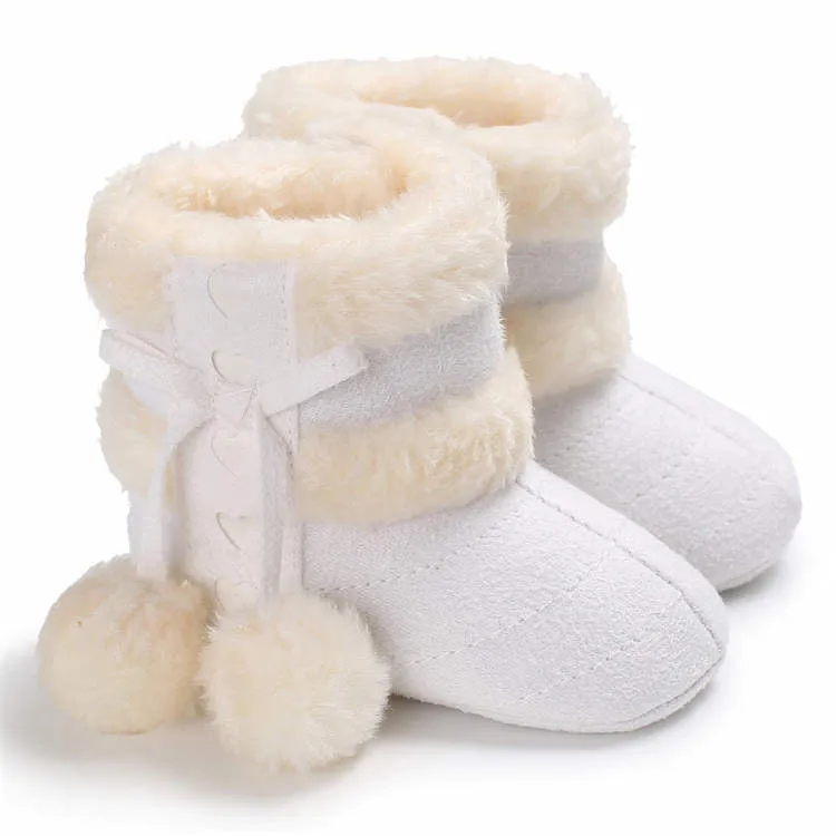 Baby Warm Soft Rubber Sole Snow Boots