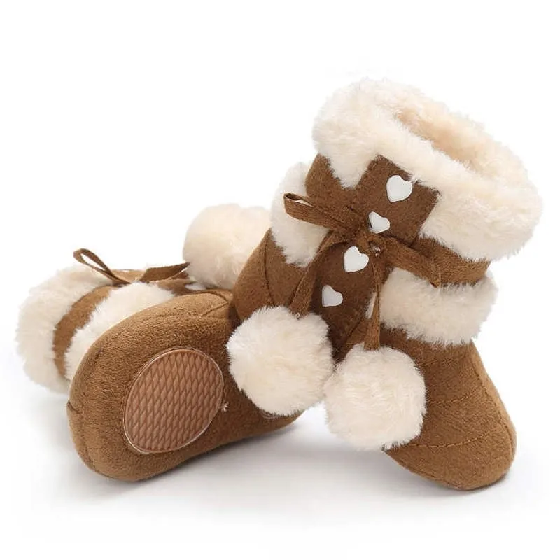 Baby Warm Soft Rubber Sole Snow Boots