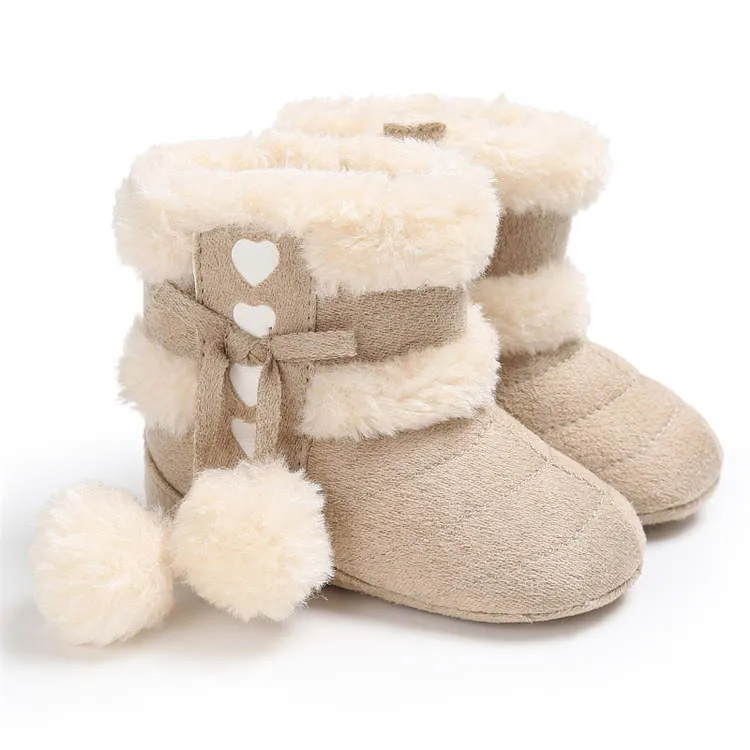 Baby Warm Soft Rubber Sole Snow Boots