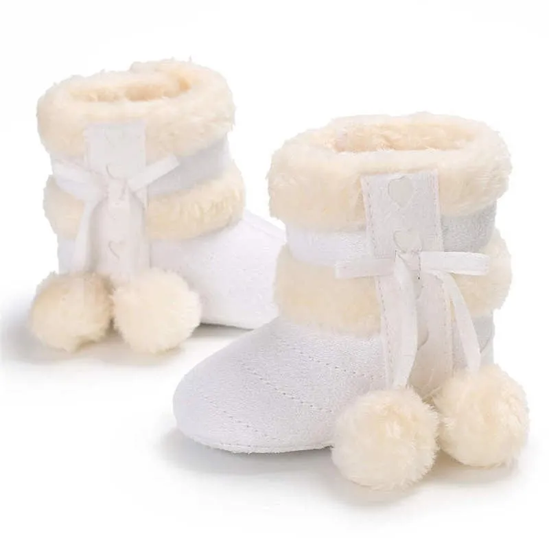 Baby Warm Soft Rubber Sole Snow Boots