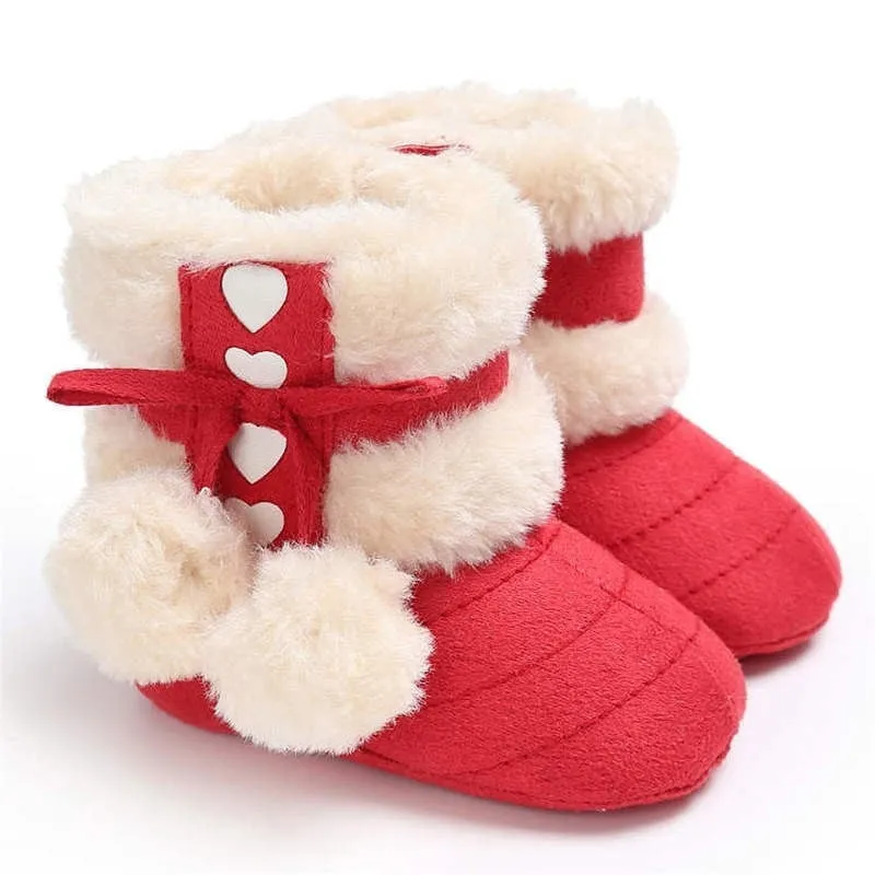 Baby Warm Soft Rubber Sole Snow Boots