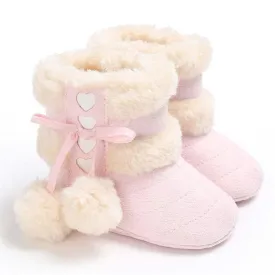 Baby Warm Soft Rubber Sole Snow Boots