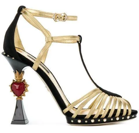 Bette Sculpted Heel Sandals