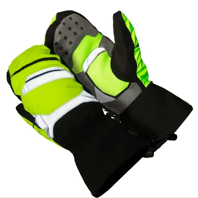 Blauer Hi-Vis Flicker Mitt (GL203)