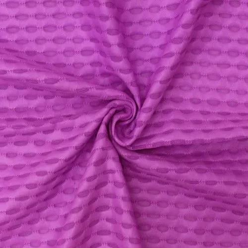 Bright Purple Famous Make Stretch Yoga Activewear Fabric