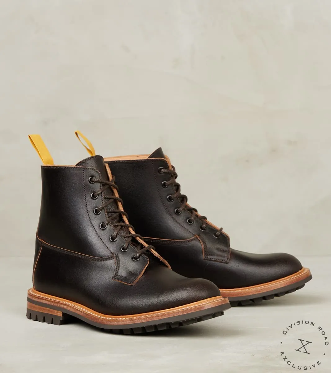 Burford Boot - 4497 - Commando - Horween Java Waxed Flesh