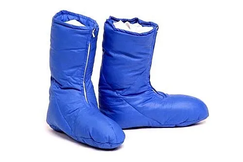 Canadian Blue Down Adult Booties NEW (DeadStock from the 90's)