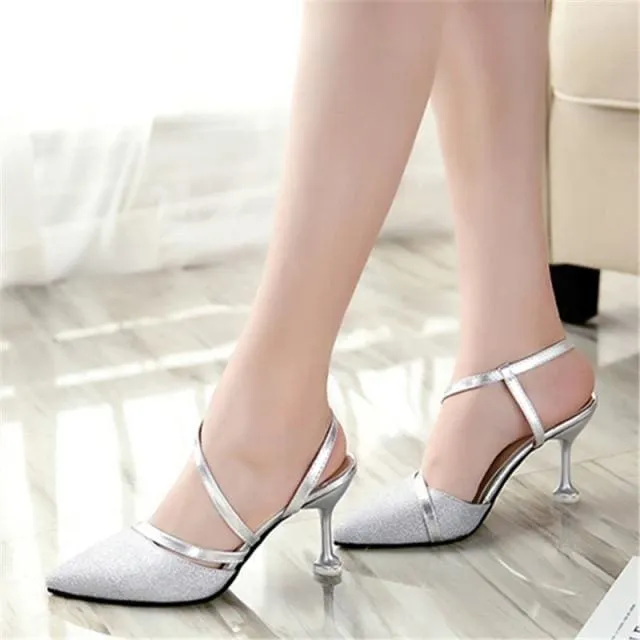 Classics Slip On Shoes Sexy Women Party Shoes