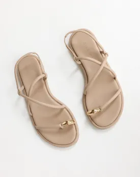 Clea Sandals (Light Clay) - By Billini