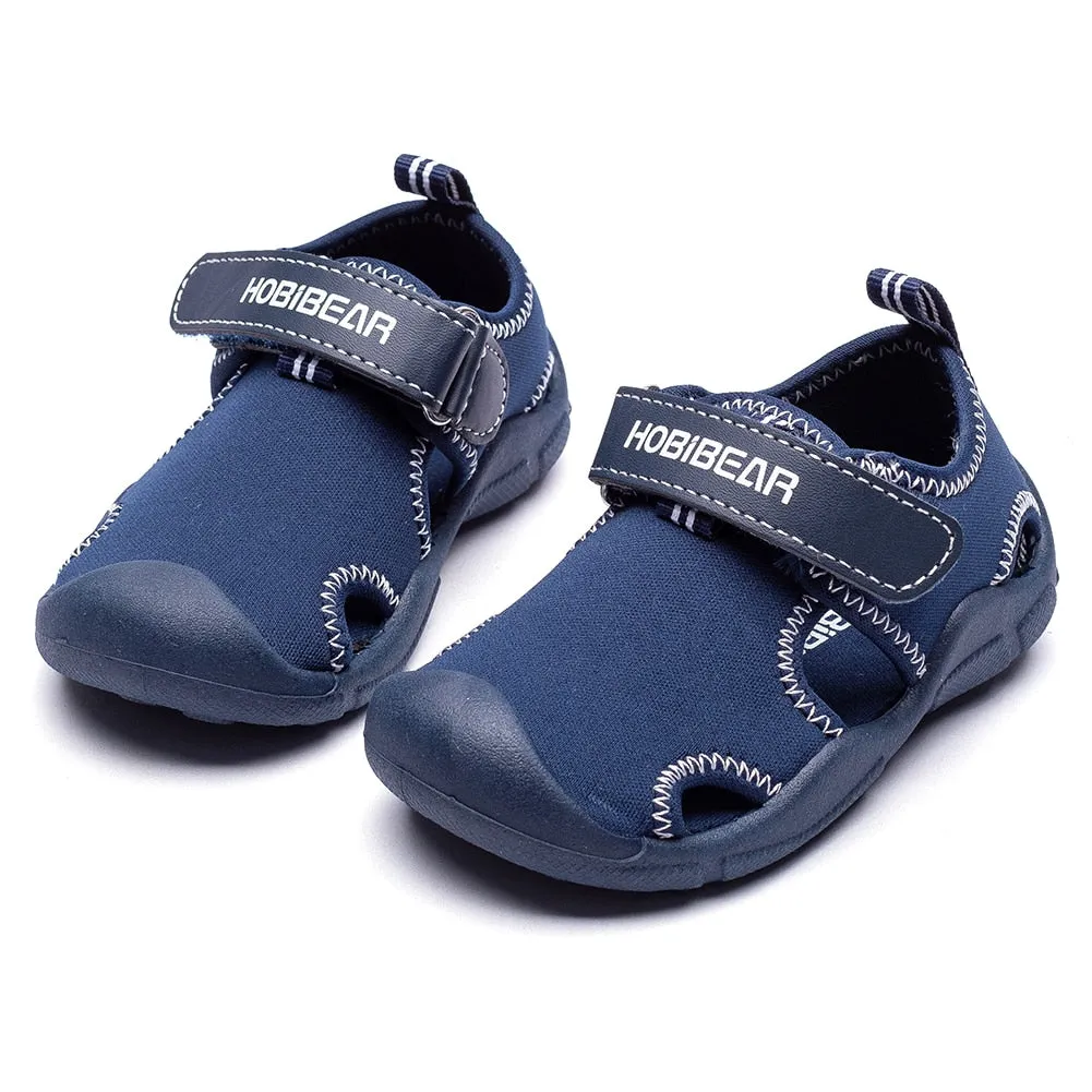 Closed-Toe Aquatic Sport Sandals for Kids Boys Girls