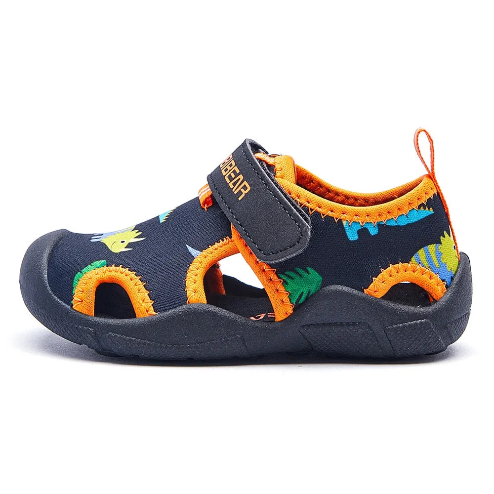 Closed-Toe Aquatic Sport Sandals for Kids Boys Girls