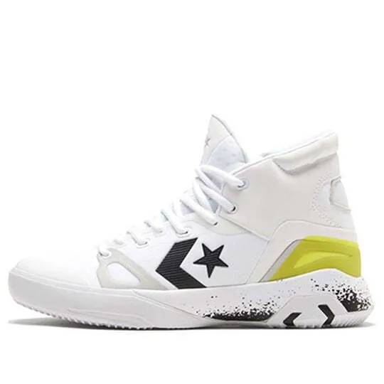 Converse G4 HI 169512C Men's White/Black/Lemon Basketball Sneakers Shoes C554