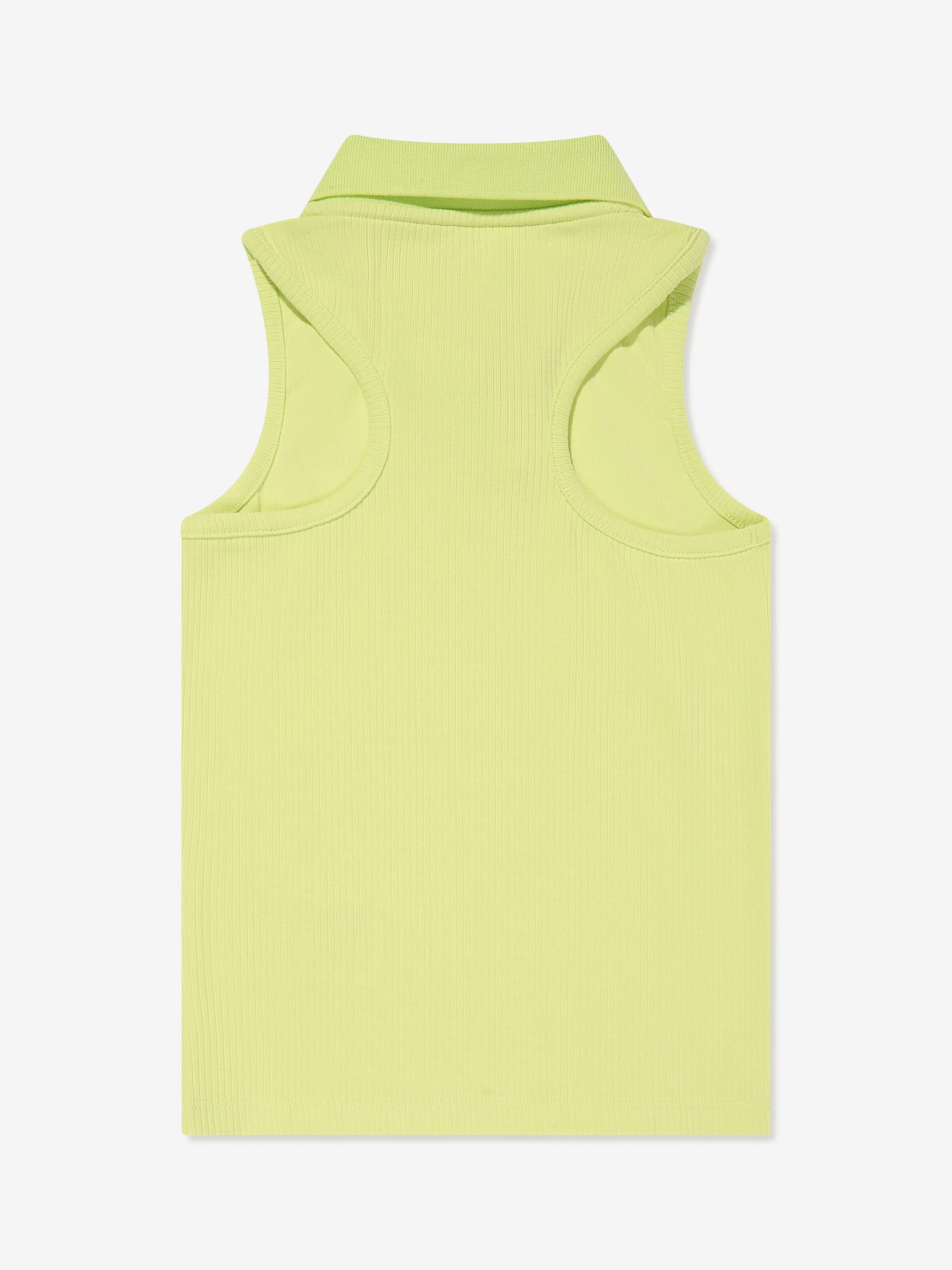 Converse Girls Polo Rib Tank Top in Yellow