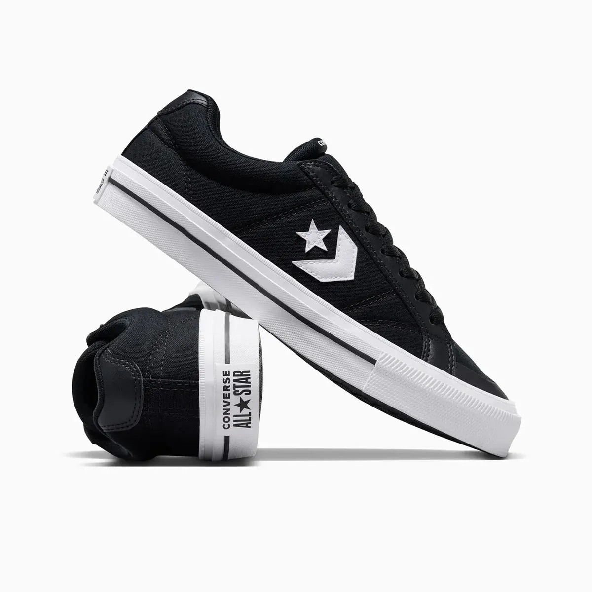 Converse - Sport Casual Low Shoes Black/Black/White