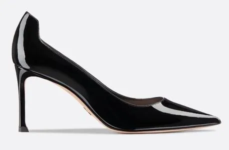 D-Moi Patent Calfskin High-Heeled Shoe