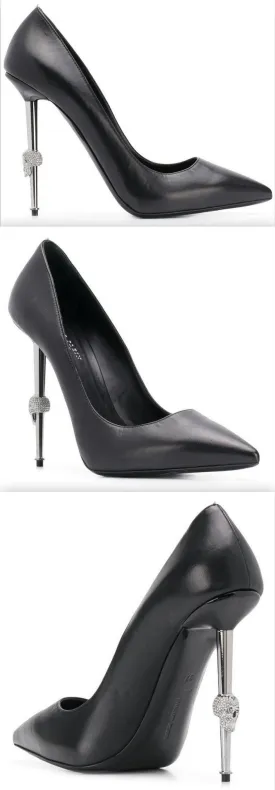 Decolette Leather Pumps