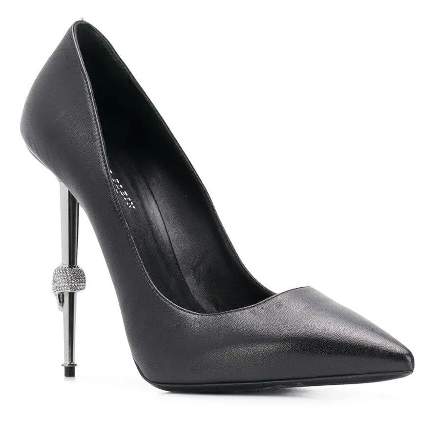 Decolette Leather Pumps