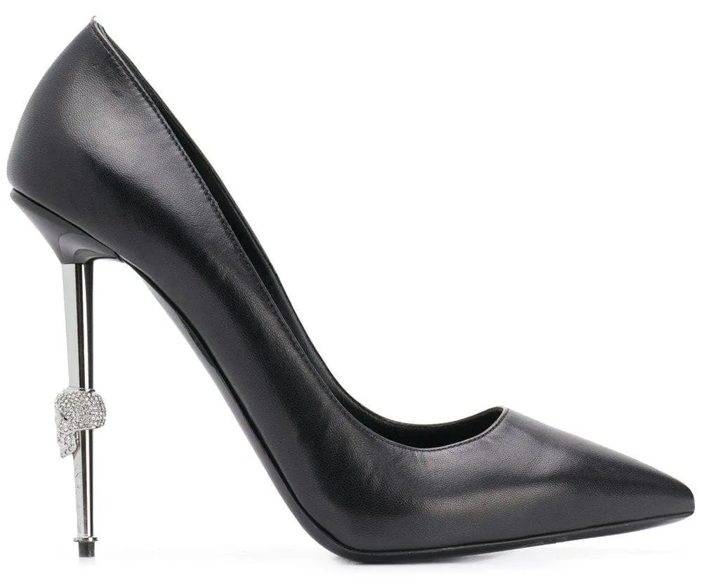 Decolette Leather Pumps