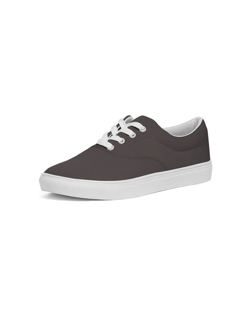 Deep Dark Brown Men's Canvas Sneakers | Men's | Deep Dark Pale Brown | C60M60Y60K60