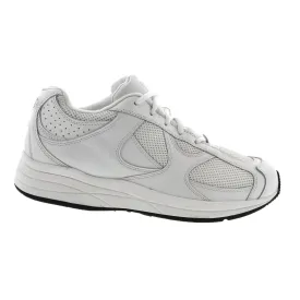 Drew Men's Surge Leather Athletic Shoes White