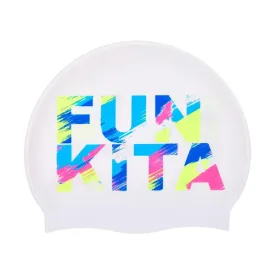 Funkita Silicone Swim Cap | Streaky Strokes