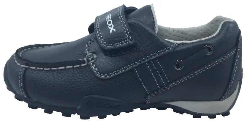 GEOX Boy's Navy Snake Moc