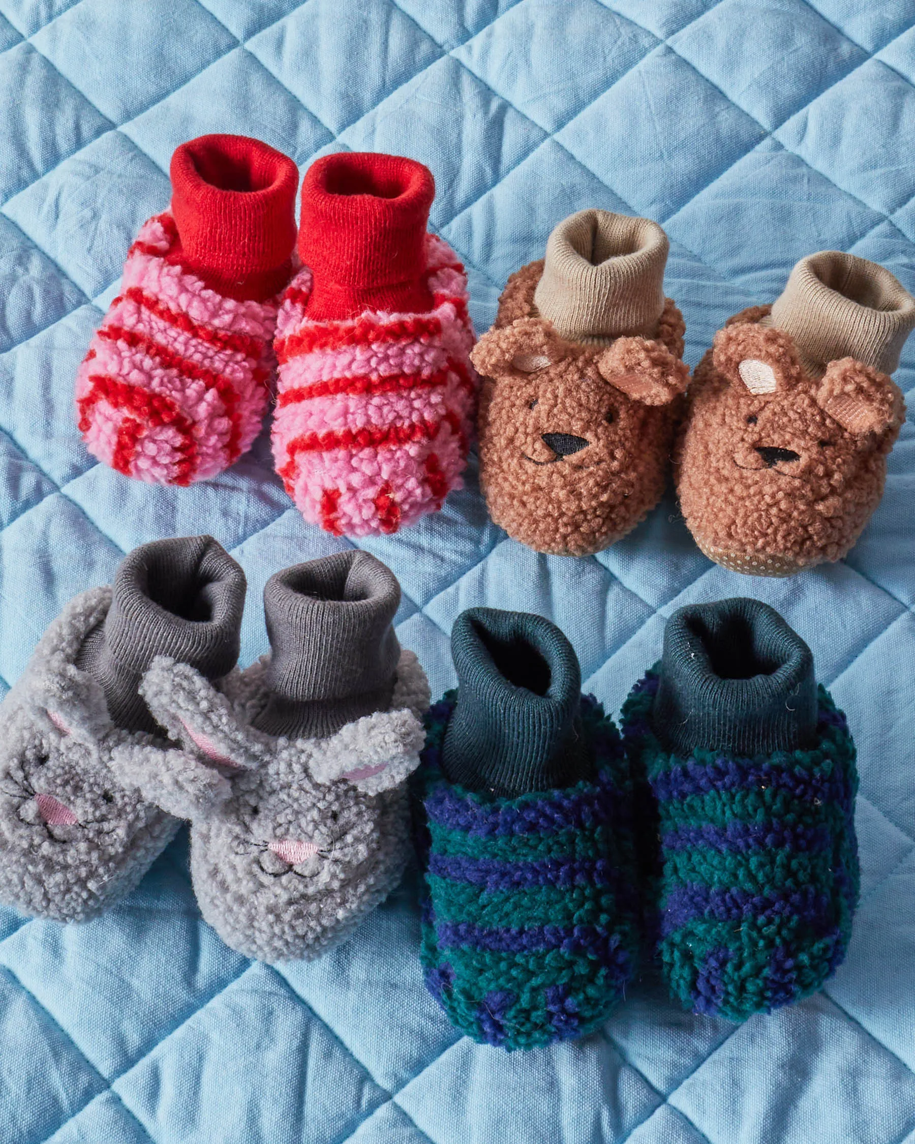 Hubba Bubba Sherpa Baby Booties