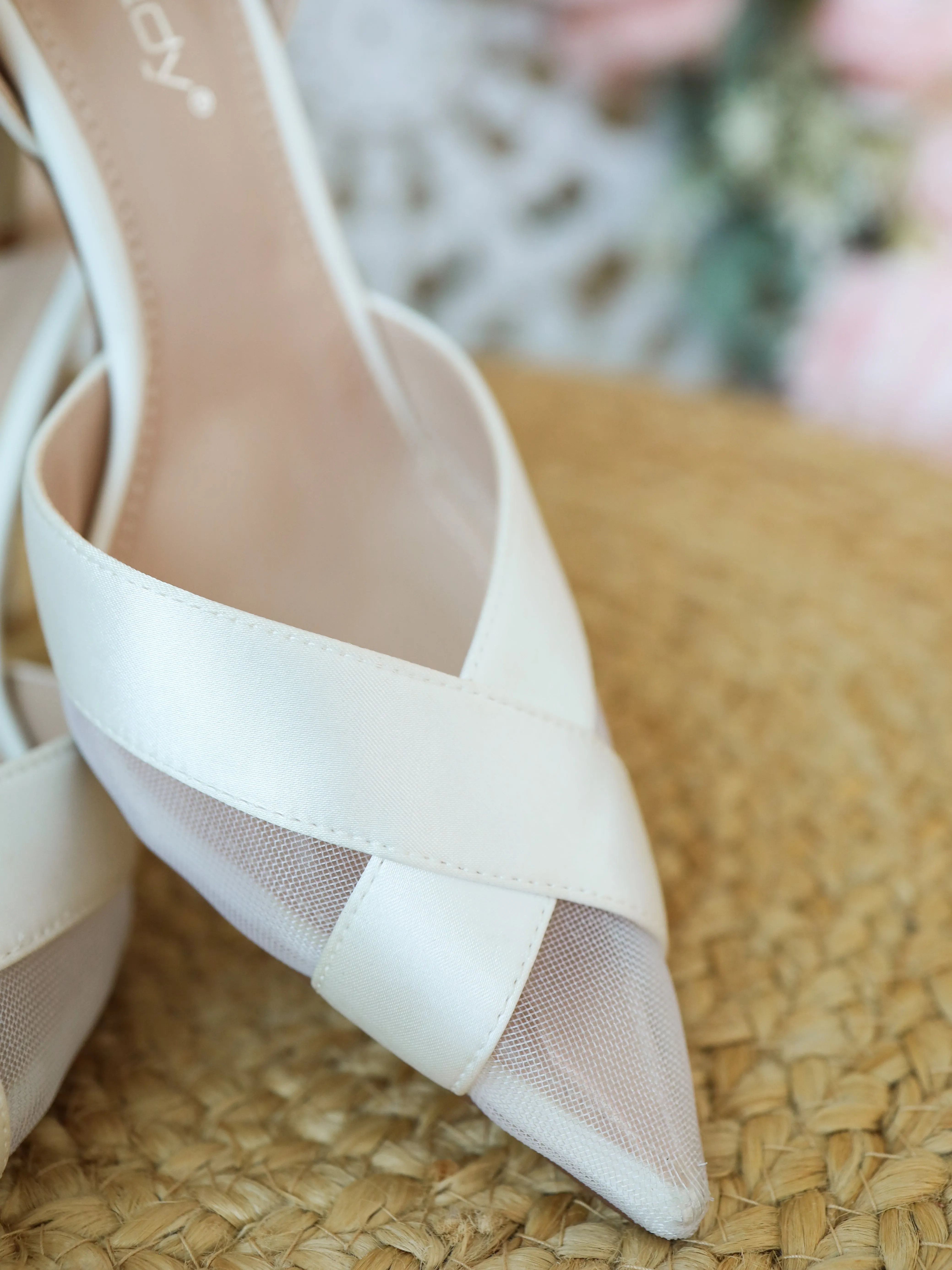 Isabel Heels - White