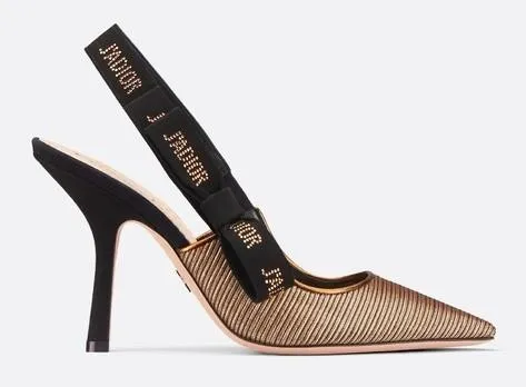 J'adior Slingback Pump with Strass