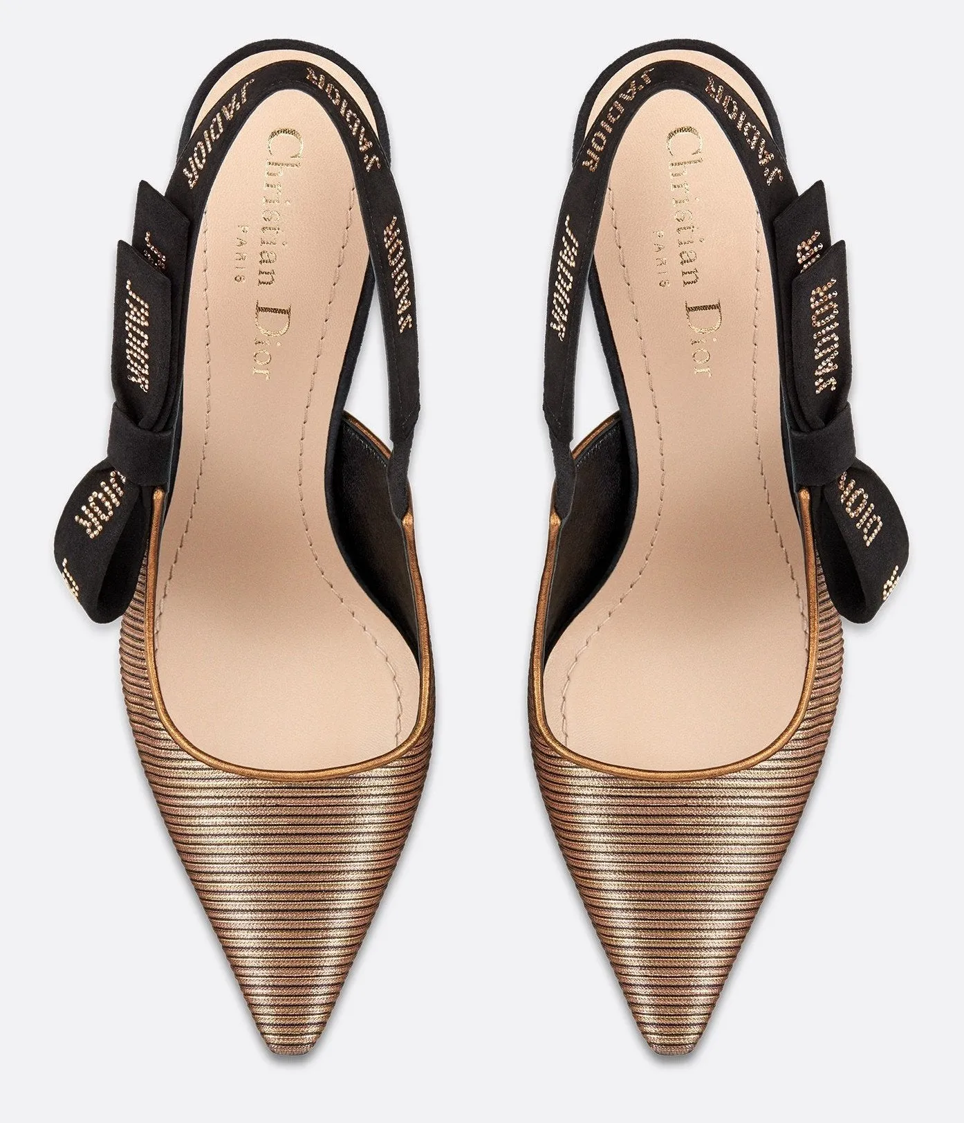 J'adior Slingback Pump with Strass