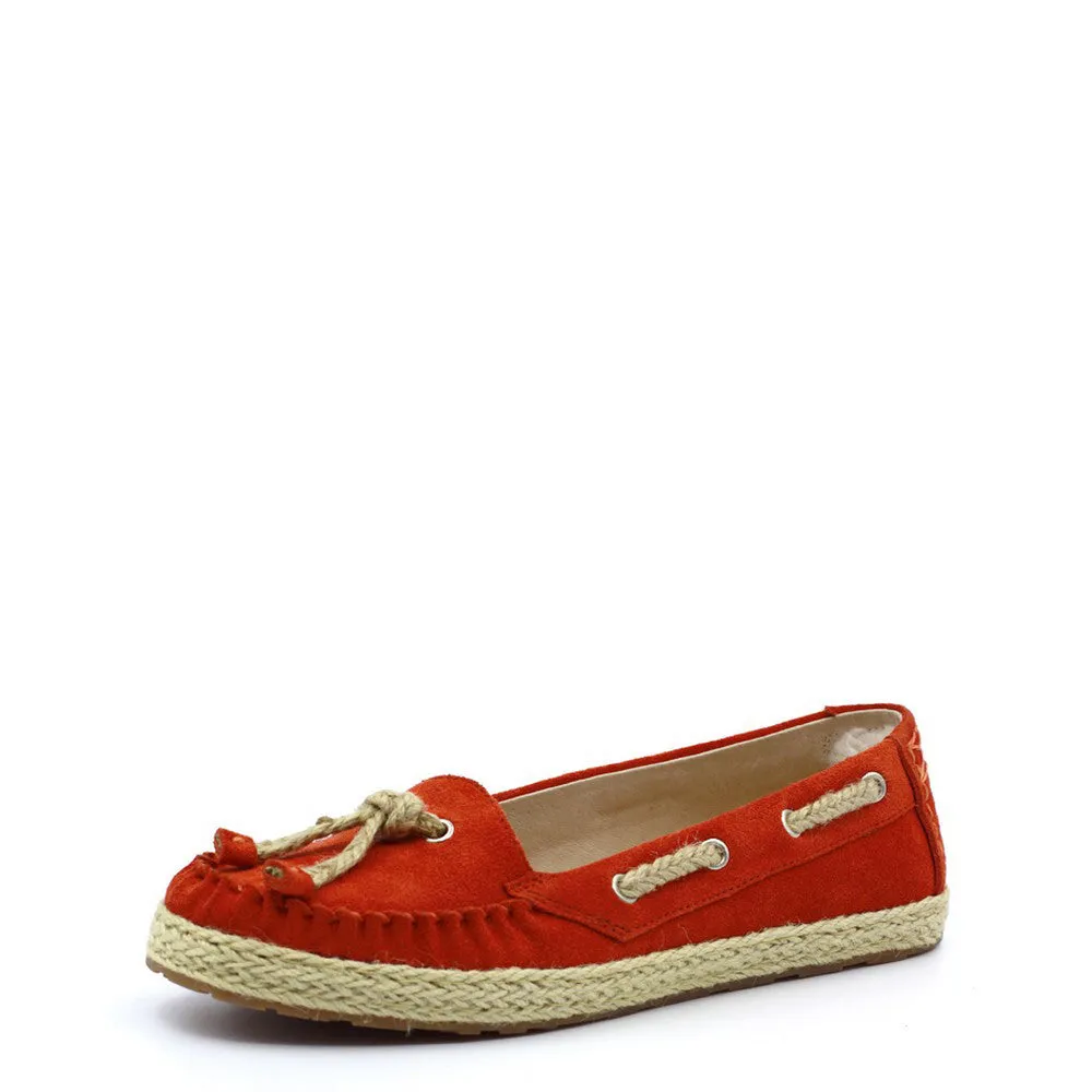 Lexy Deck Shoes - Orange