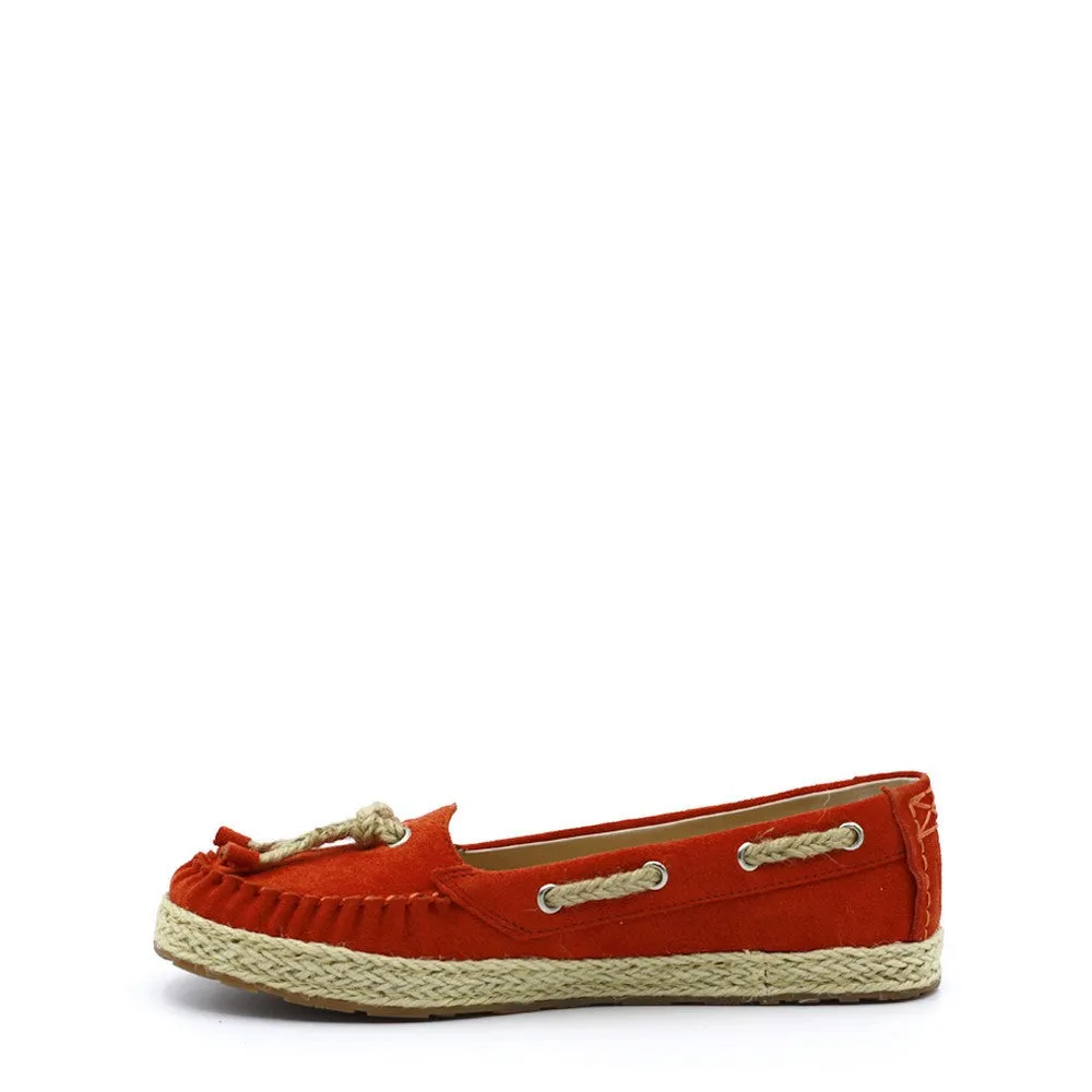 Lexy Deck Shoes - Orange