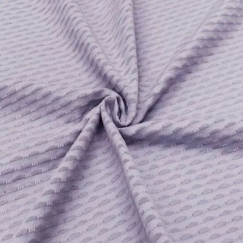 Lilac Purple Famous Make Stretch Mesh Yoga Activewear Fabric