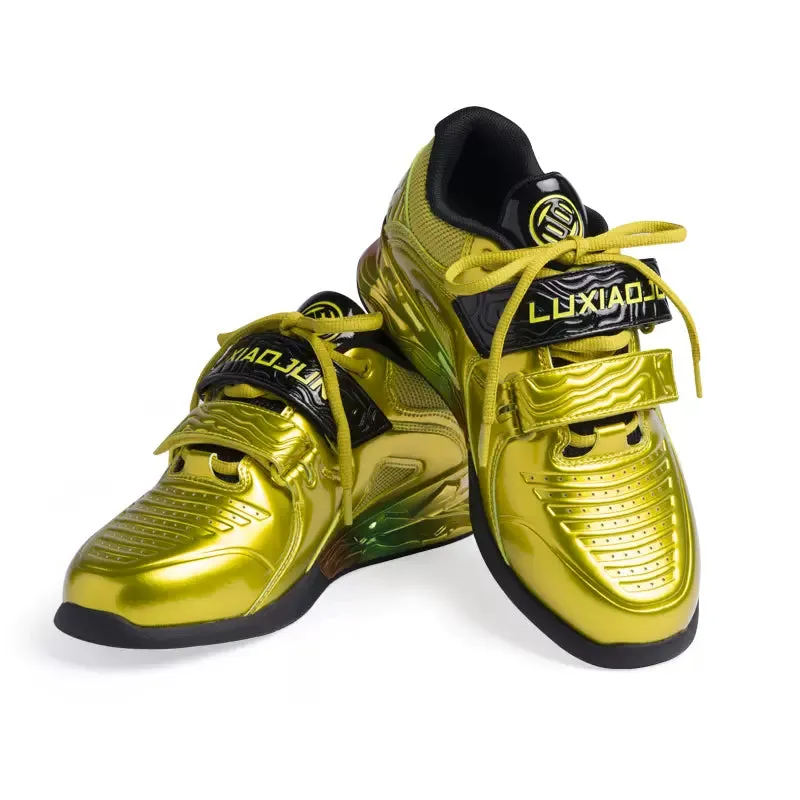 Lu Xiaojun Lifter 1.0 Professional Weightlifting Shoes / Squat Shoes - Gold