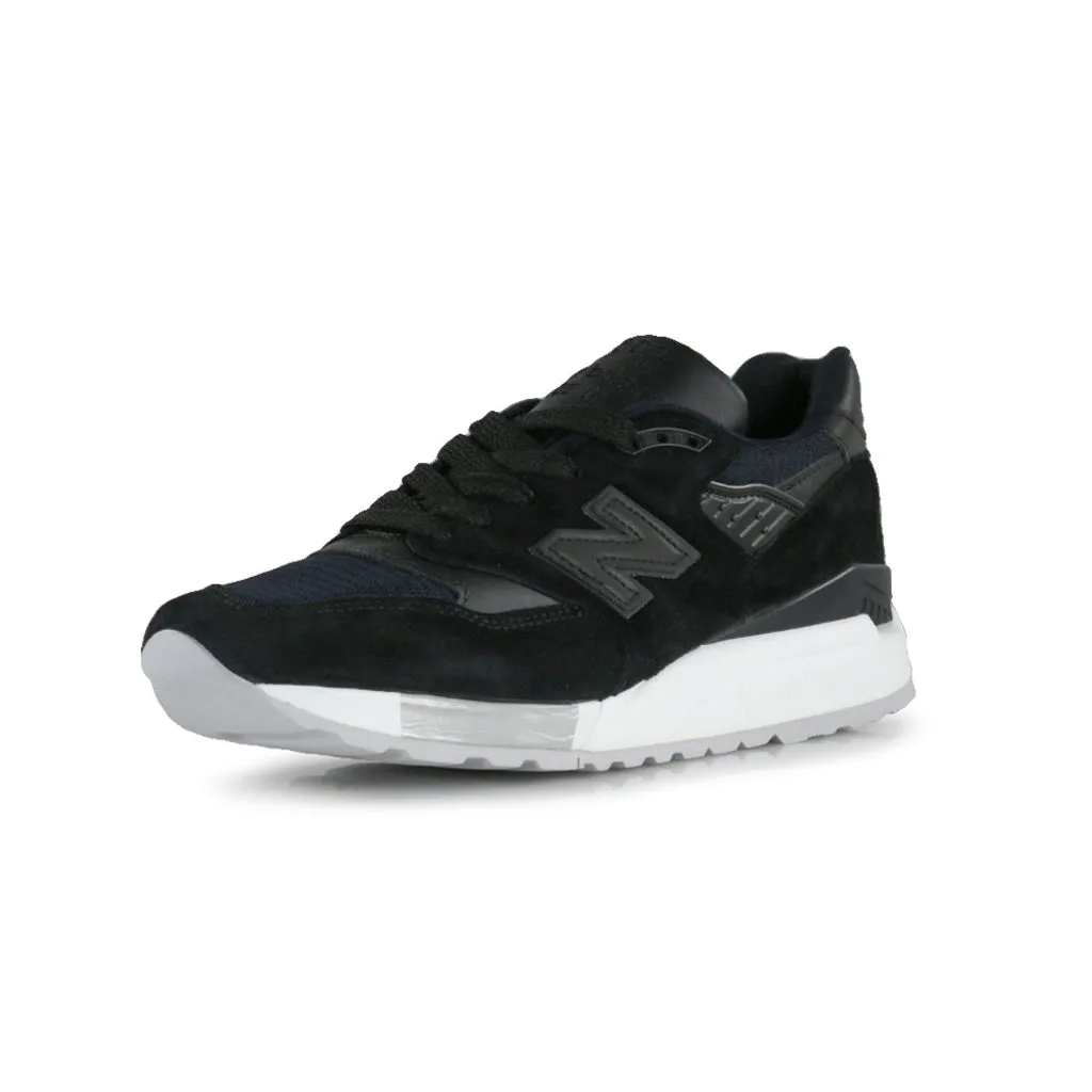 M998NJ Mens Sneakers - Black/Grey