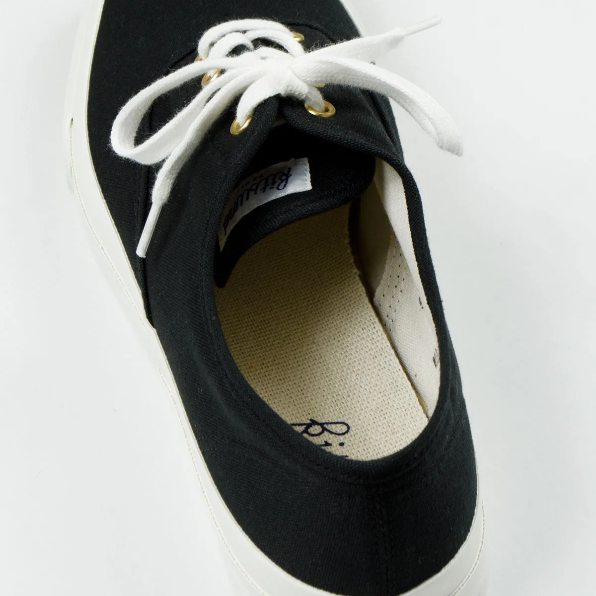 Maison Kitsuné - Canvas Sneakers - Black