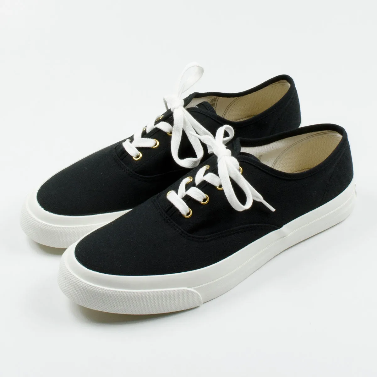 Maison Kitsuné - Canvas Sneakers - Black