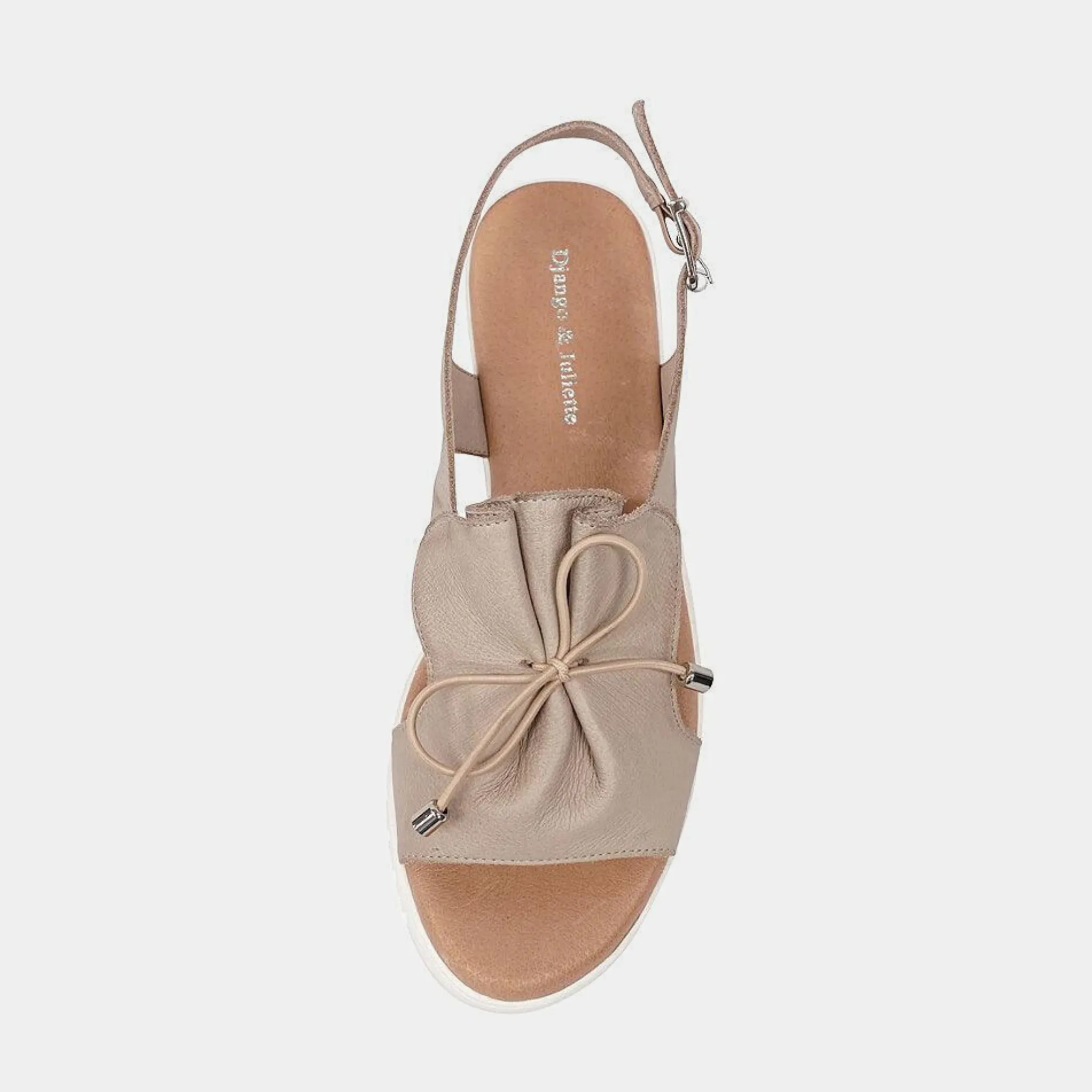 Malika Cafe Leather Sandals