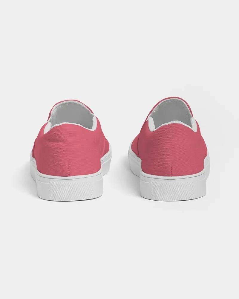 Midtone Pink Slip-On Canvas Sneakers | Men's | C0M80Y40K0