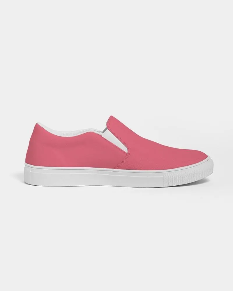 Midtone Pink Slip-On Canvas Sneakers | Men's | C0M80Y40K0