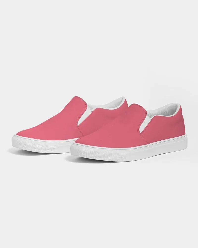 Midtone Pink Slip-On Canvas Sneakers | Men's | C0M80Y40K0