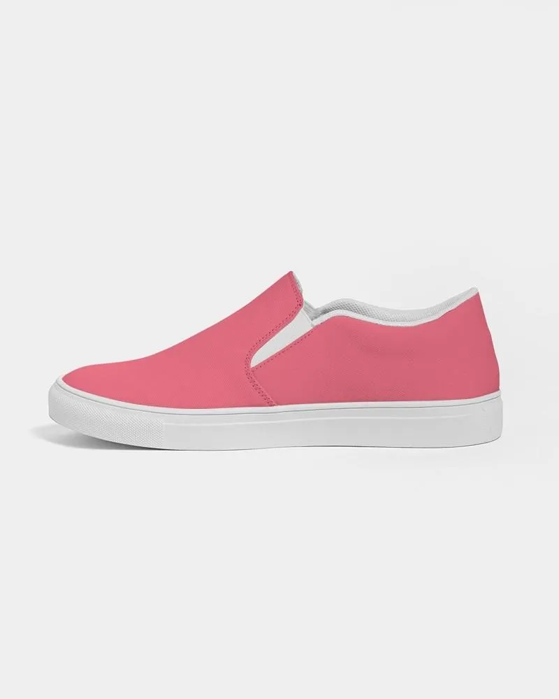 Midtone Pink Slip-On Canvas Sneakers | Men's | C0M80Y40K0