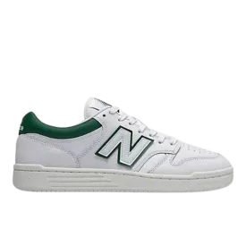 New Balance BB480 Unisex - White with Timberwolf